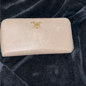 Prada Women's Beige Wallet